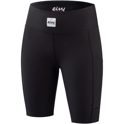 Eivy Dames Venture Rib Biker Short (Maat S, Zwart)