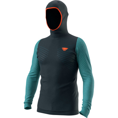 Dynafit Heren Tigard Merino Hoodie (Maat S, Blauw)