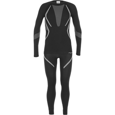 Bergzeit Basics Homme Ensemble de sous-vêtements Tununak Meru (taille L, Noir)