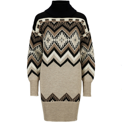 Dale of Norway Dames Skåla Jurk (Maat L, Beige)