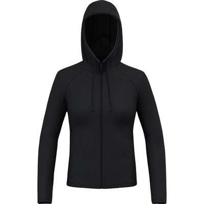 Salewa Dames Fanes Merino Hoodie Vest (Maat XL, Zwart)