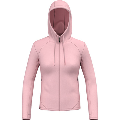 Salewa Dames Fanes Merino Hoodie Vest (Maat L, Roze)