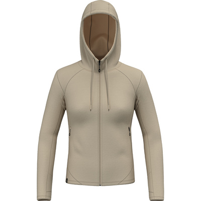 Salewa Dames Fanes Merino Hoodie Vest (Maat XS, Beige)