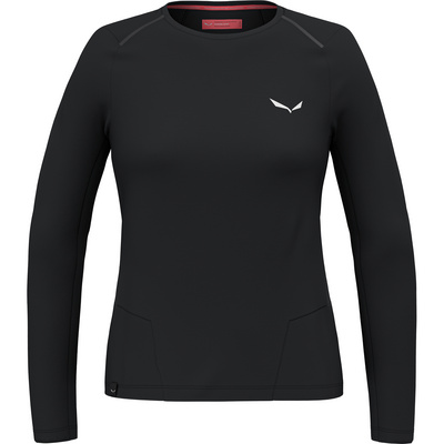Salewa Dames Pedroc Dry Longsleeve (Maat XS, Zwart)