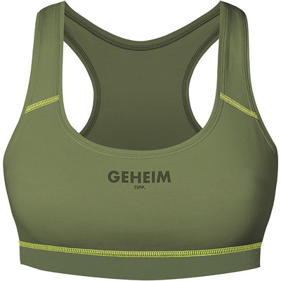 Ein schöner Fleck Erde Femme Soutien-gorge de sport Geheimtipp (taille XL, Vert)