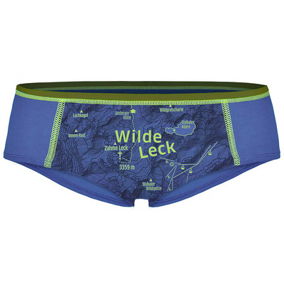 Ein schöner Fleck Erde Dames Wilde Leck Onderbroek (Maat XS, Blauw)