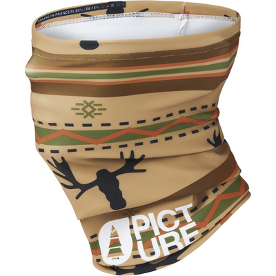 Picture Tubesjaal (Maat ONE SIZE, Bruin)