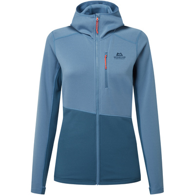 Mountain Equipment Femme Veste Durian Hooded (taille L, Bleu)