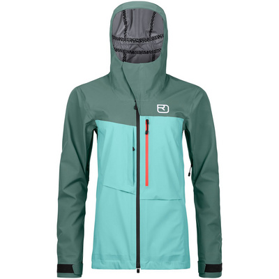 Ortovox Dames Ravine Shell Jas (Maat XL, Turquoise)