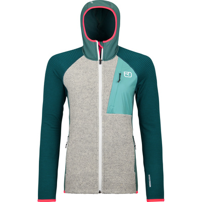 Ortovox Dames Fleece GP Classic Knit Hoodie Vest