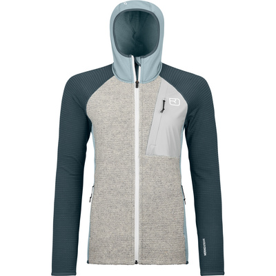 Ortovox Dames Fleece GP Classic Knit Hoodie Vest