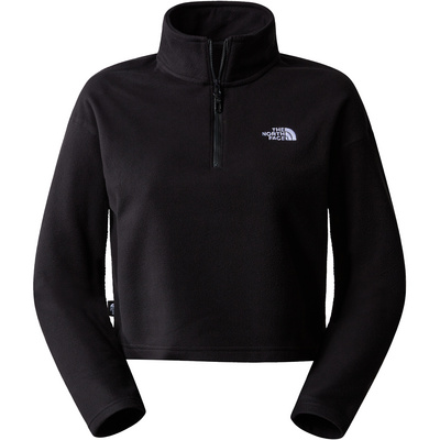 The North Face Dames 100 Glacier Cropped 1/4 Zip Trui
