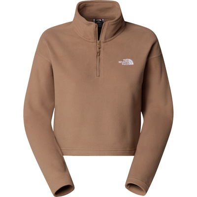 The North Face Dames 100 Glacier Cropped 1/4 Zip Trui