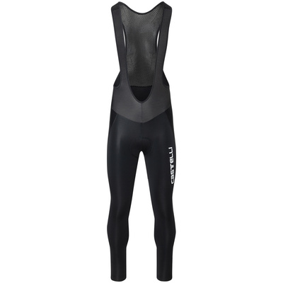 Castelli Homme Collants à bretelles long Entrata Wind (taille S, Noir)