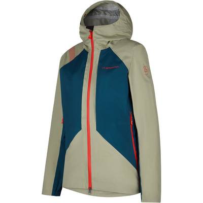 La Sportiva Dames Crizzle EVO Shell Jas (Maat S, Groen)