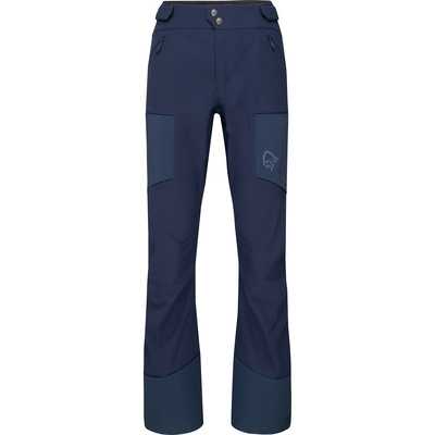 Norrona Dames Lyngen Hiloflex200 Broek (Maat S, Blauw)