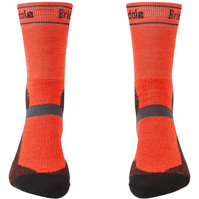 Bridgedale Heren MTB Winter Weight T2 Merino Sokken (Maat 48 , Oranje)