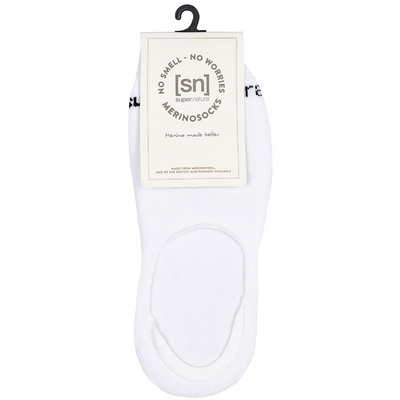 Super.Natural Invisible 2er Pack Sokken (Maat 45 , Wit)