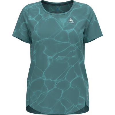 Odlo Dames Zeroweight Chill-tec Print T-Shirt