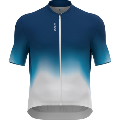 Odlo Heren Zeroweight Chill-Tec Print Fietsshirt