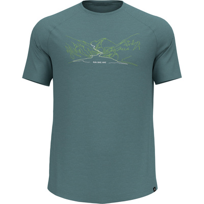 Odlo Heren Ascent PW 130 Run. Bike. Hike. T-Shirt