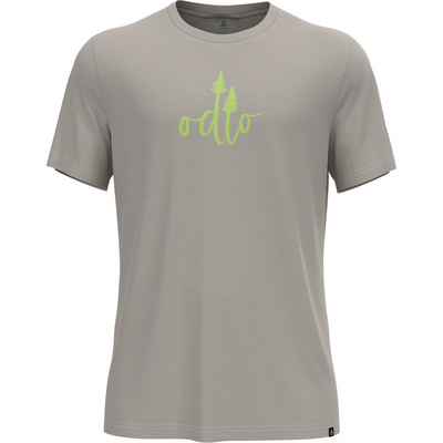 Odlo Heren Ascent Merino 160 Tree Logo T-Shirt