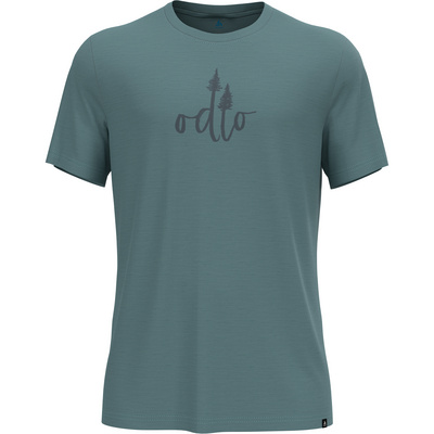 Odlo Heren Ascent Merino 160 Tree Logo T-Shirt