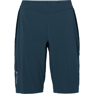 Vaude Dames Kuro II Fietsbroek kort (Maat S, Blauw)