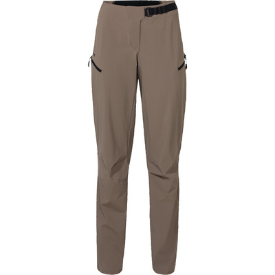 Vaude Dames Moab Pro MTB Broek lang (Maat XS, Beige)