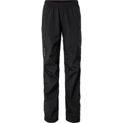 Vaude Dames Yaras Rain Zip IV Broek (Maat XL, Zwart)