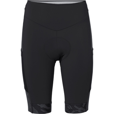Vaude Dames Kuro II Fietsbroek kort (Maat S, Zwart)