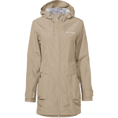 Vaude Dames Skomer II Parka (Maat S, Beige)