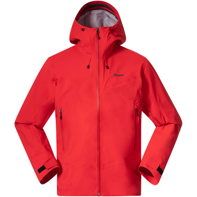 Bergans Heren Rabot Allround 3L Shell Jas (Maat XXL, Rood)