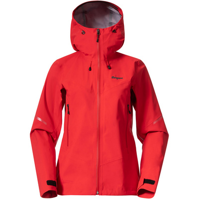 Bergans Dames Rabot Allround 3L Shell Jas (Maat M, Rood)