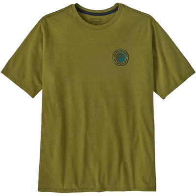 Patagonia Heren Unity Fitz Responsibili T-Shirt (Maat S, Olijf)