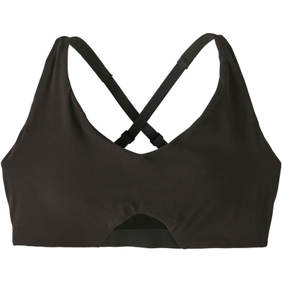 Patagonia Dames Maipo Low Impact Sport BH (Maat L, Zwart)