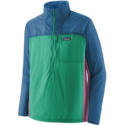 Patagonia Heren Houdini Stash 1/2 Zip Anorak (Maat S, Groen)