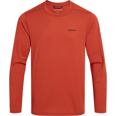 Craghoppers Heren Nosilife Abel Longsleeve (Maat L, Rood)