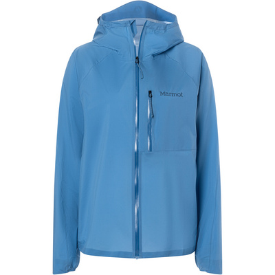 Marmot Dames Superalloy Bio Regenjas (Maat XS, Blauw)