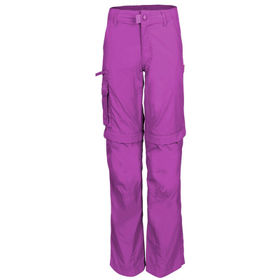 Trollkids Kinderen Oppland Zip-Off Broek (Maat 98, Paars)