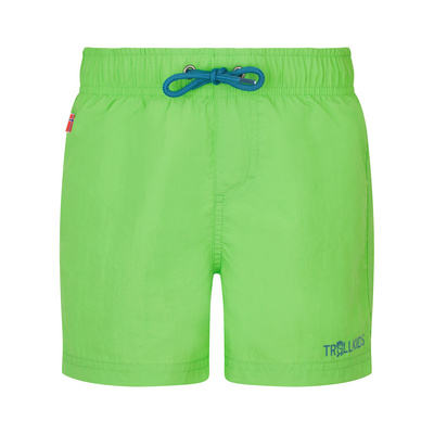 Trollkids Kinderen Balestrand zwemshort (Maat 140, Groen)