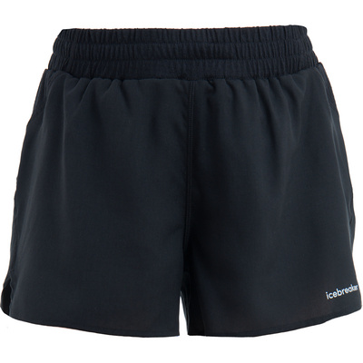 Icebreaker Dames ZoneKnit Speed 3" Short (Maat M, Zwart)