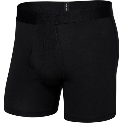 Saxx Underwear Heren Droptemp Cooling Cotton Boxer (Maat L, Zwart)