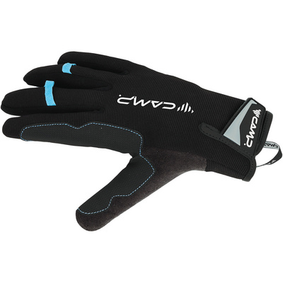 Camp Start Full Finger Klettersteig Handschoenen (Maat XL, Zwart)