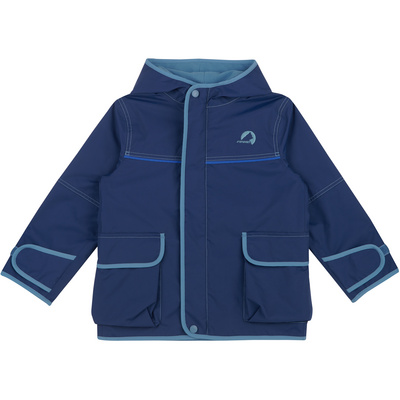 Finkid Kinderen Tuulis Eko Jas (Maat 134 , Blauw)