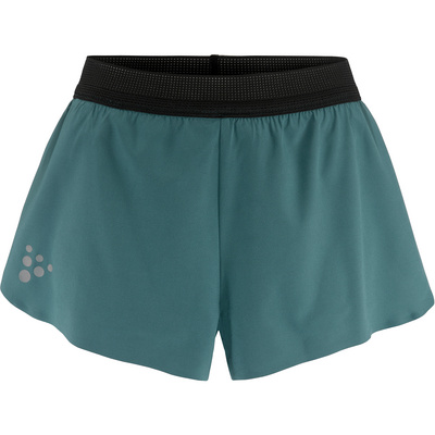 Craft Dames Pro Hypervent Split 2 Short (Maat S, Turquoise)
