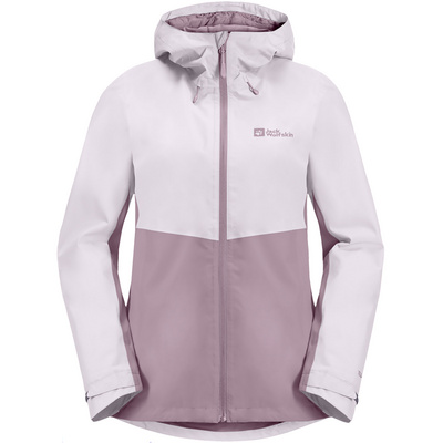Jack Wolfskin Dames Weiltal 2l Jas (Maat M, Paars)