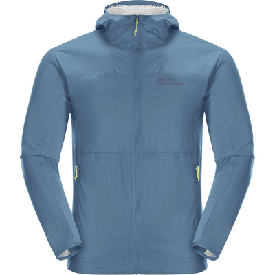 Jack Wolfskin Heren Prelight Alpha Jas (Maat XL, Blauw)