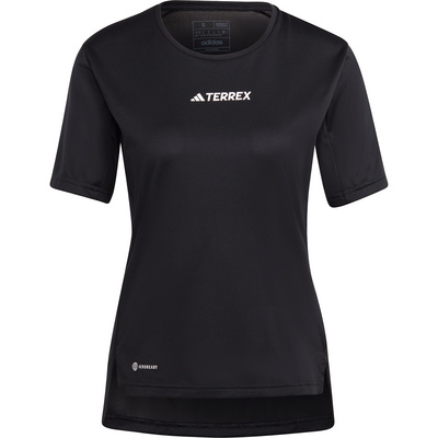 adidas Terrex Dames Multi T-Shirt (Maat XS, Zwart)