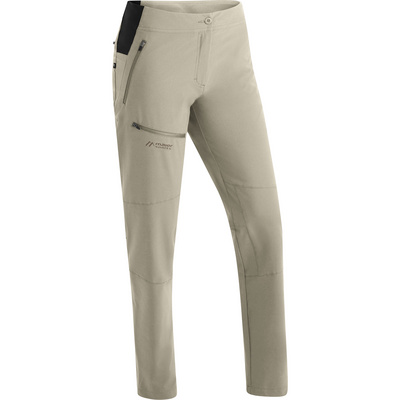 Maier Sports Dames Latit Vario Broek (Maat L , Beige)